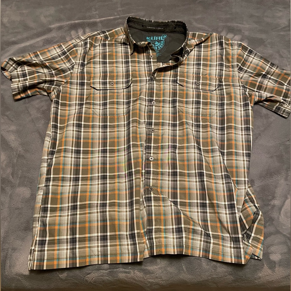 Kuhl Response button up short sleeve shirt